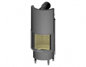 Wkłady kominkowe - Szyba półokrągła Spartherm - Speedy MRh Prestige - Speedy MRh Prestige